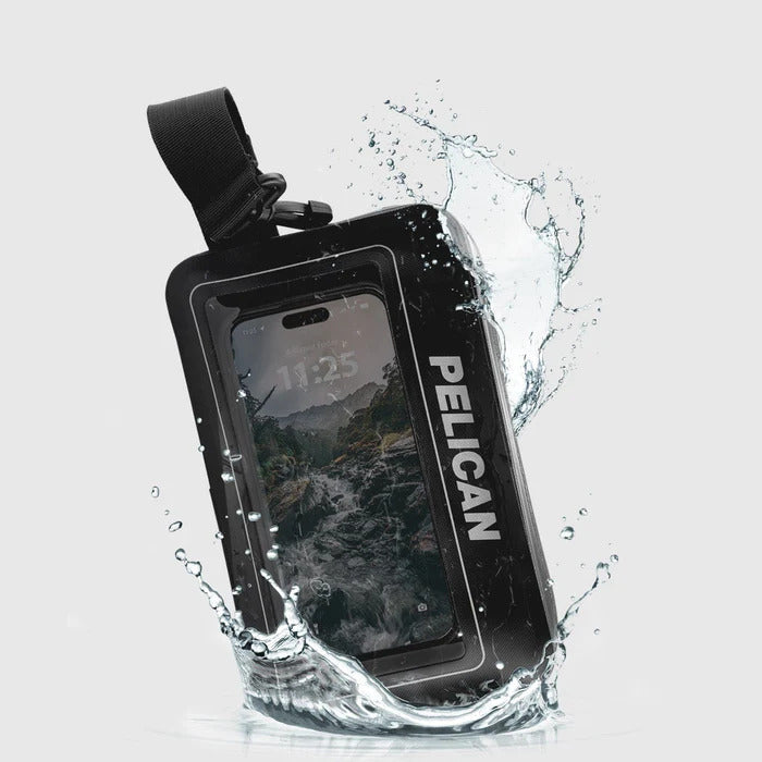 PELICAN - Marine Waterproof Phone Sling Bag - Black