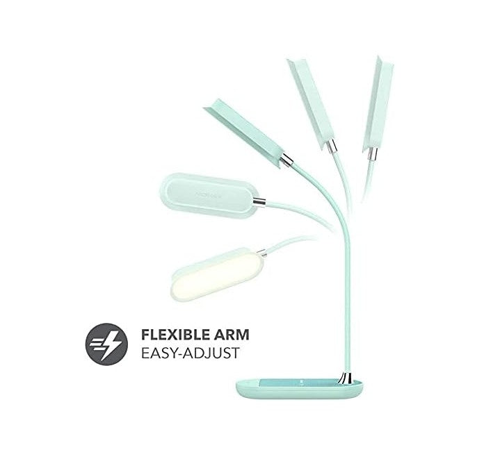 MOMAX Q.LED Flex Mini Lamp with Wireless Charging (Green)