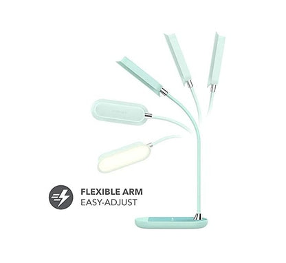 MOMAX Q.LED Flex Mini Lamp with Wireless Charging (Green)