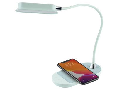 MOMAX Q.LED Flex Mini Lamp with Wireless Charging (Green)