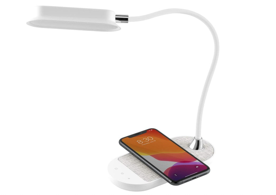 MOMAX Q.LED Flex Mini Lamp with Wireless Charging (Black)
