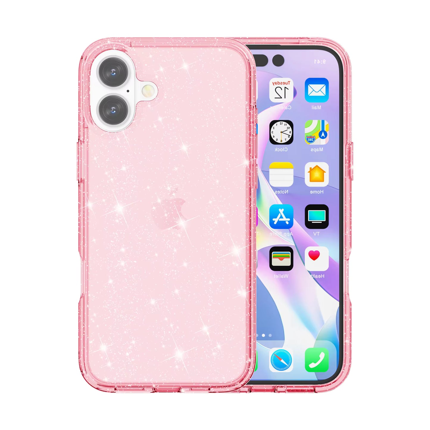 Gemshell Glitter Case for Apple iPhone 17 - Pink