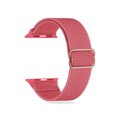 Redefine Stretchy Nylon iWATCH BAND for size 42 44 45 49 - HOT PINK