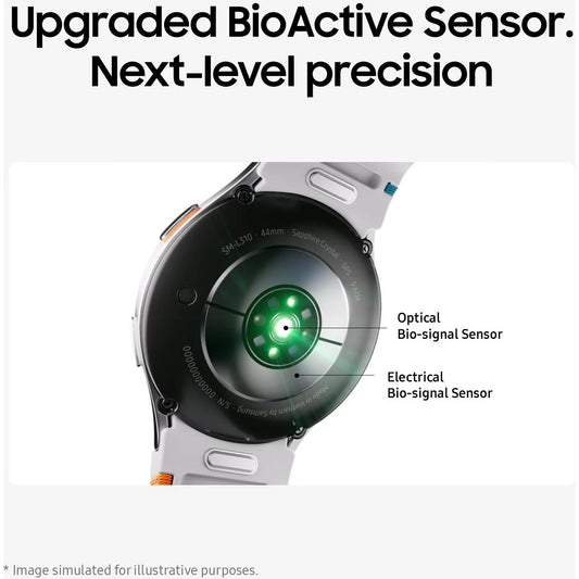 Samsung Galaxy Watch7 44mm Bluetooth GPS - Silver [Australia Stock]