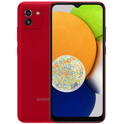 Samsung Mobile Red Samsung Galaxy A03 (A035F Dual SIM 4GB RAM 128GB 4G LTE)