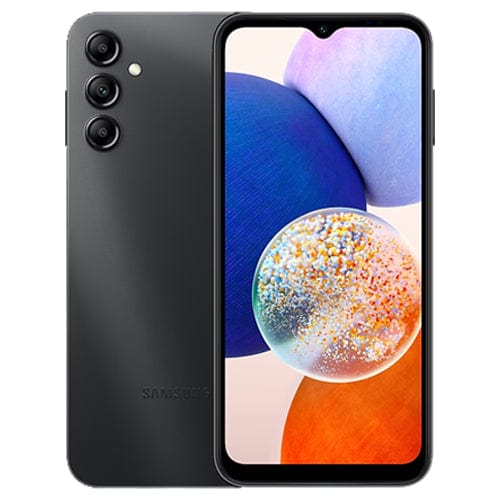Samsung Mobile Black Samsung Galaxy A14 (A145P Dual SIM 4GB RAM 128GB 4G LTE)