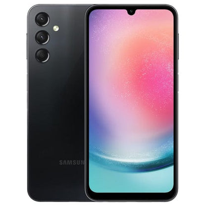 Samsung Mobile Black Samsung Galaxy A24 (A245F-DSN 4GB RAM 128GB 4G LTE)