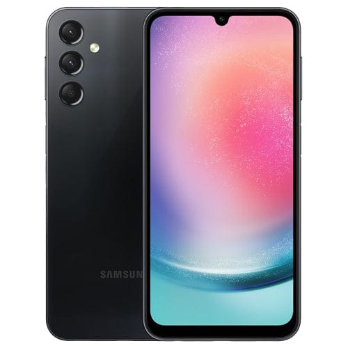 Samsung Mobile Black Samsung Galaxy A24 (A245F-DSN 6GB RAM 128GB 4G LTE)