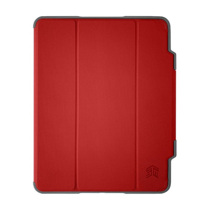 STM Dux Plus Rugged case for iPad Pro 12.9" 1st / 2nd Gen  - Red (Model number(s): A2152, A2123, A2153, A2154, A1701, A1709, A1852)