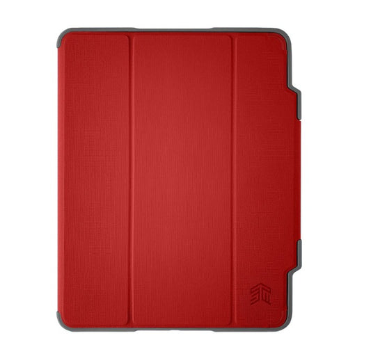 STM Dux Plus Rugged case for iPad Pro 12.9" 1st / 2nd Gen  - Red (Model number(s): A2152, A2123, A2153, A2154, A1701, A1709, A1852)
