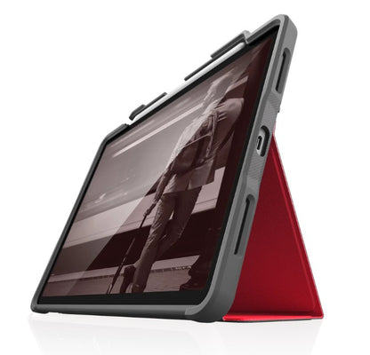 STM Dux Plus Rugged case for iPad Pro 12.9" 1st / 2nd Gen  - Red (Model number(s): A2152, A2123, A2153, A2154, A1701, A1709, A1852)
