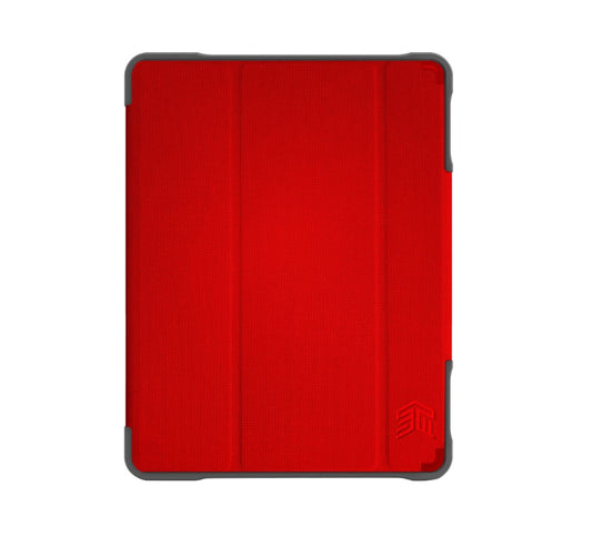 STM Dux Plus Duo for iPad Air 3rd Gen / Air Pro 10.5" - Red (Model number(s): A2152, A2123, A2153, A2154, A1701, A1709, A1852)