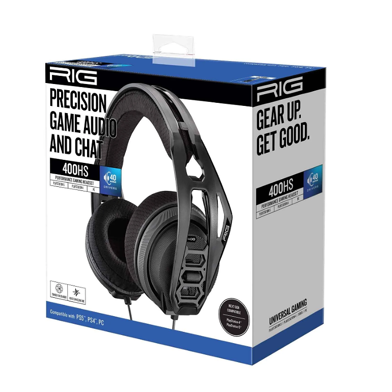 Rig 400 HS Stereo Gaming Headset for PlayStation - Black