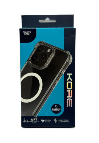 Kore Clarity MagSafe Case for iPhone 16 6.1" - Clear