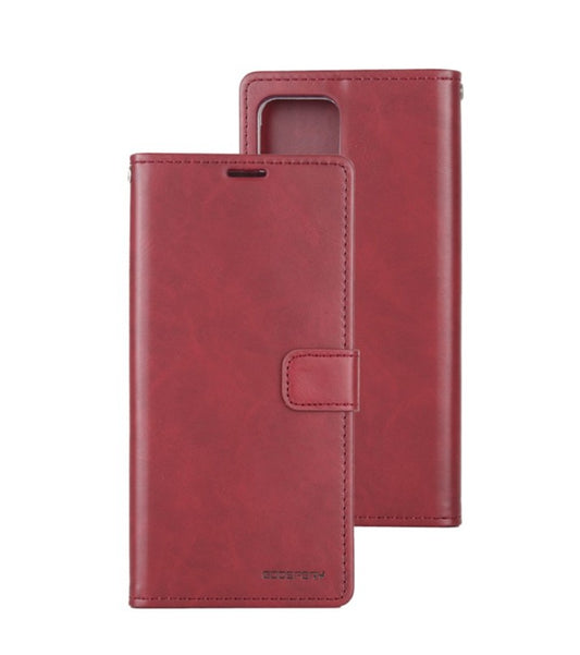 Bluemoon TPU Book Case - iPhone 15 6.1" - WINE