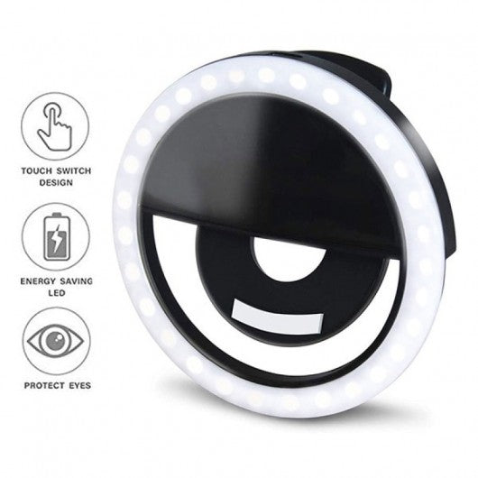 Mobile Phone LED Rechargeable Selfie Ring Light