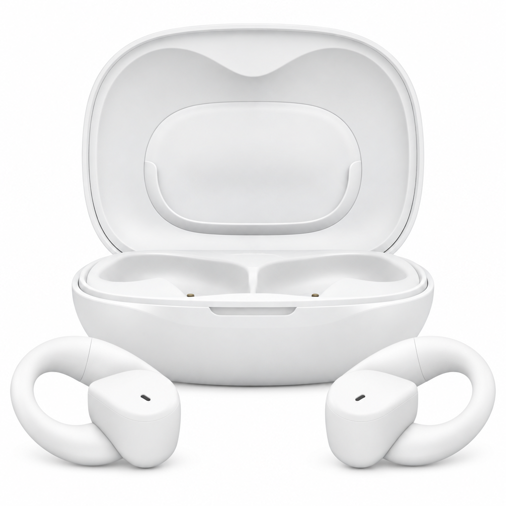JBL Sense Lite True Wireless Open-Ear Headphones - White (Australia Stock)