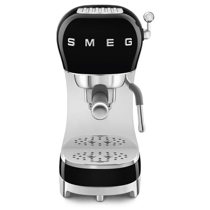 Smeg 50's Style Espresso Manual Coffee Machine - Black