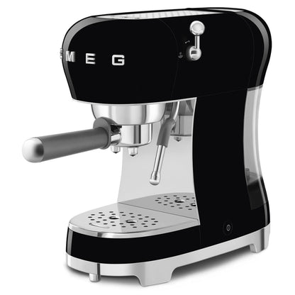 Smeg 50's Style Espresso Manual Coffee Machine - Black