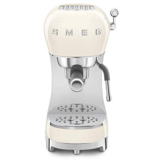 Smeg 50's Style Espresso Manual Coffee Machine - Cream