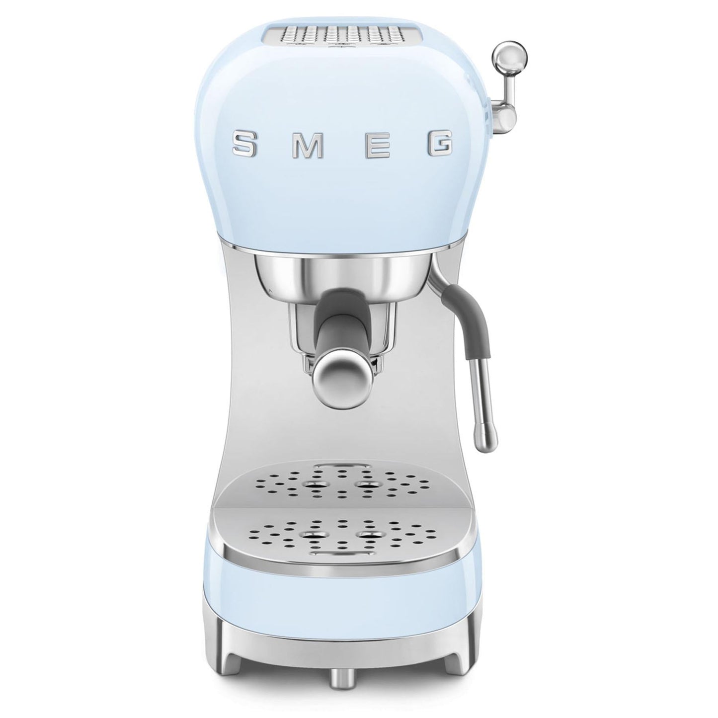 Smeg 50's Style Espresso Manual Coffee Machine - Pastel Blue