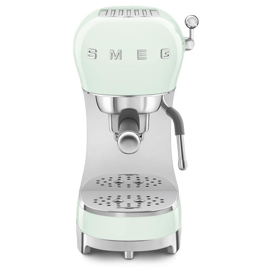 Smeg 50's Style Espresso Manual Coffee Machine - Pastel Green