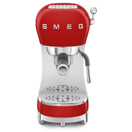Smeg 50's Style Espresso Manual Coffee Machine - Red