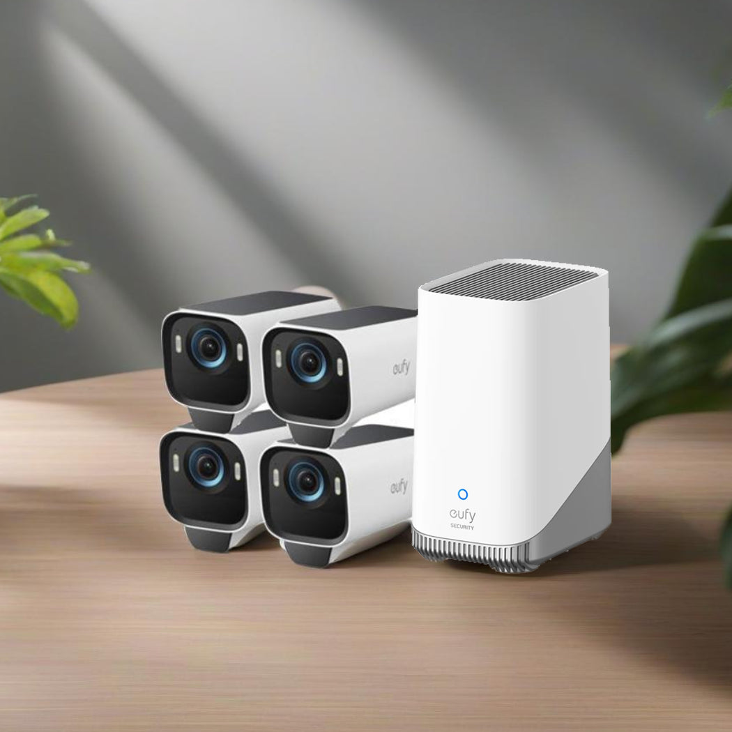 EUFY S3 Pro Security Camera Kit (4 Pack)