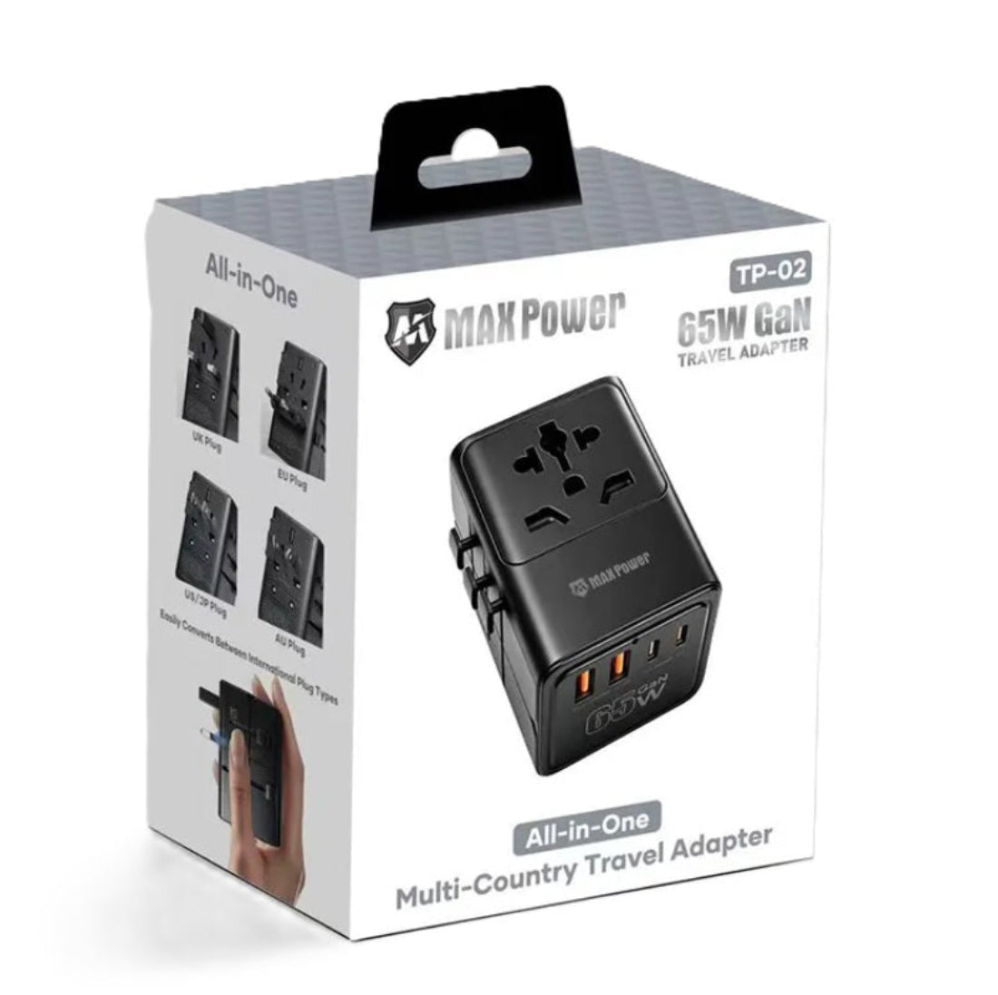 MaxPower All-in-One Multi-Country Travel Adaptor [TP-02]