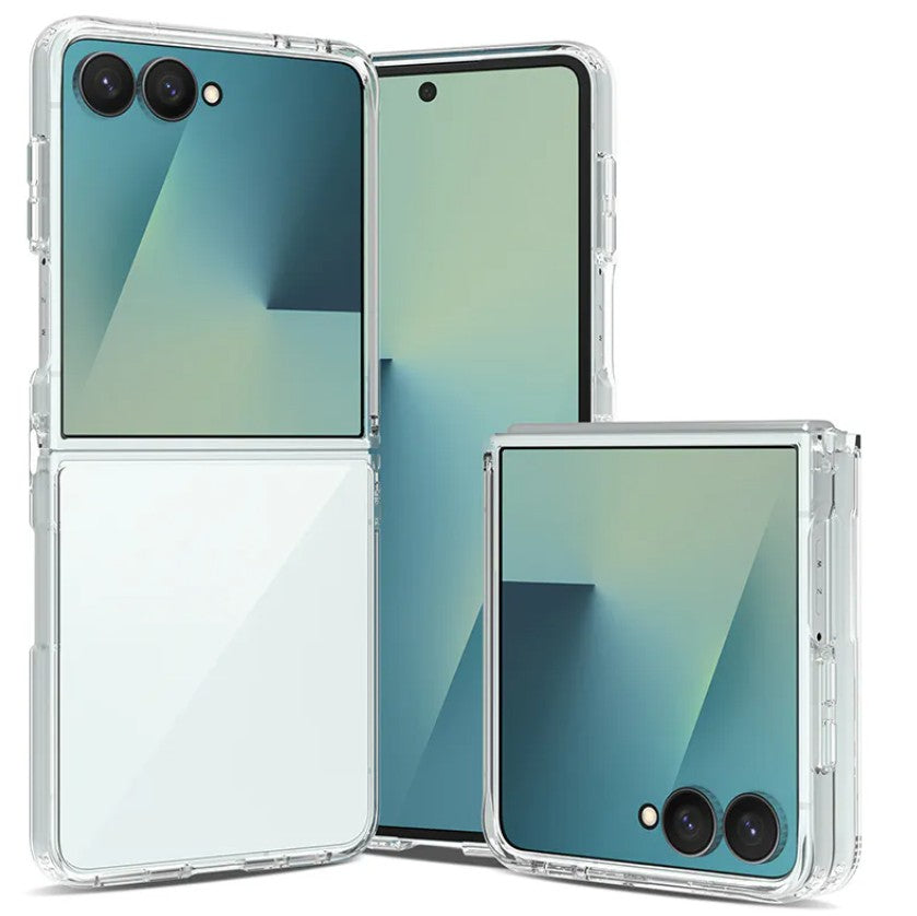 Space TPU PC Case for Samsung Galaxy Z Flip 7 / Flip 8 - Clear