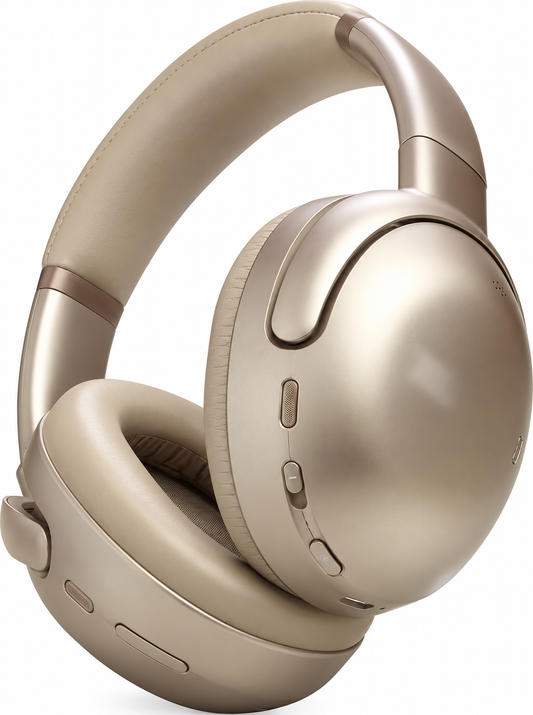 JBL Tour One M3 Wireless Over-Ear Noise Cancelling Headphones - Latte (AU Stock)