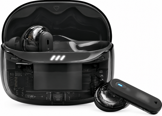 JBL Tune Beam 2 True Wireless Noise Cancelling Earbuds - Ghost Black (AU Stock)