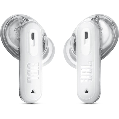 JBL Tune Beam 2 True Wireless Noise Cancelling Earbuds - Ghost White (AU Stock)