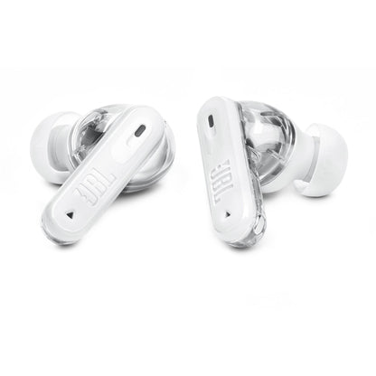 JBL Tune Beam 2 True Wireless Noise Cancelling Earbuds - Ghost White (AU Stock)