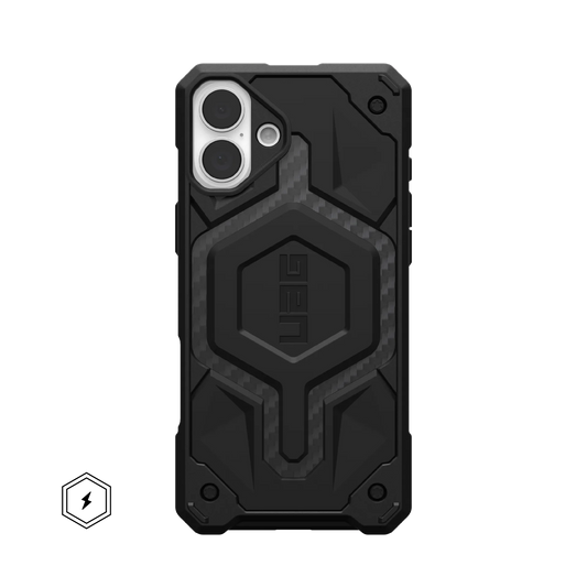 UAG Monarch Pro Case - iPhone 16 6.1" - Carbon Fibre