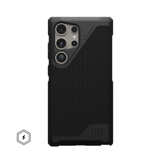 UAG Metropolis LT Case - Samsung S24 Ultra - Kevlar Black (Clearance)