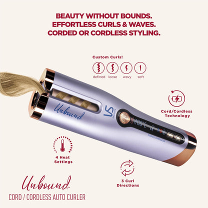 VS Sassoon Unbound Cord/Cordless Auto Curler