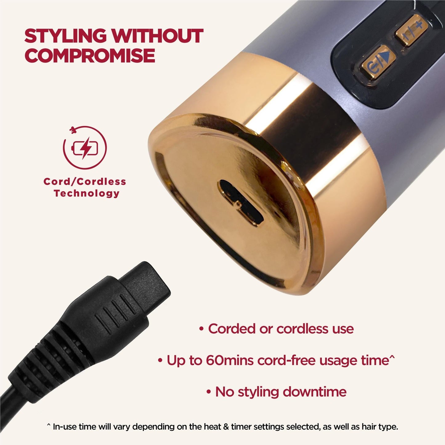 VS Sassoon Unbound Cord/Cordless Auto Curler