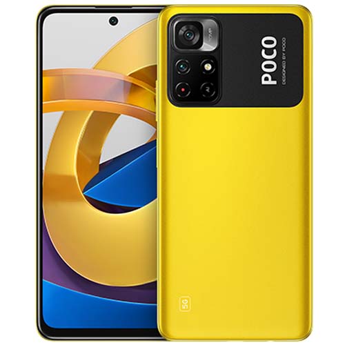 Xiaomi Mobile Poco Yellow Xiaomi Poco M4 Pro (Dual SIM 4GB RAM 64GB 5G)