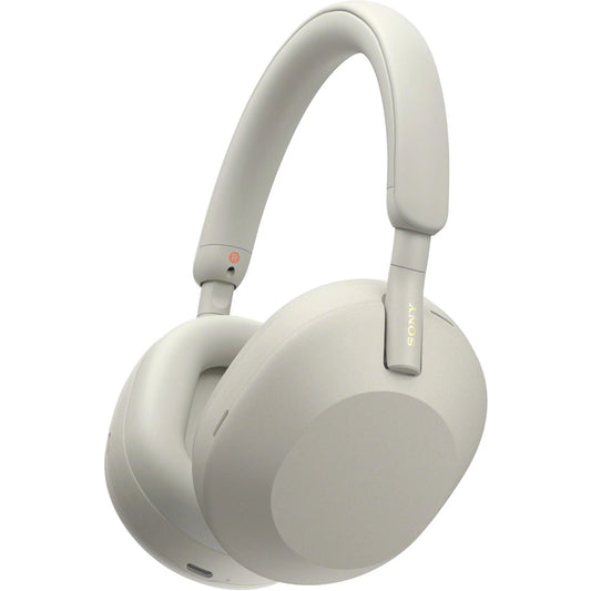 Sony WH-1000XM5 Premium Noise Cancelling Wireless Over-Ear Headphones - Silver (Australia Stock)