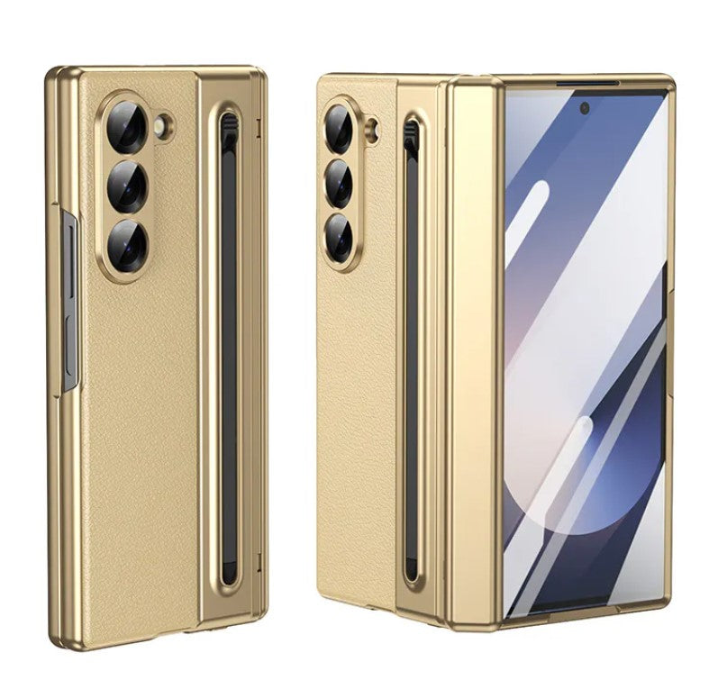 MaxGuard ShockProof with Penslot Case for Samsung Galaxy Z Fold 8 Ultra - Gold