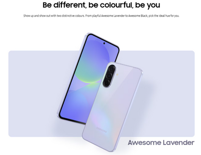 Samsung Galaxy A36 5G 128GB 6.7" - Lavender [SM-A366BLVAATS] - Australia Stock