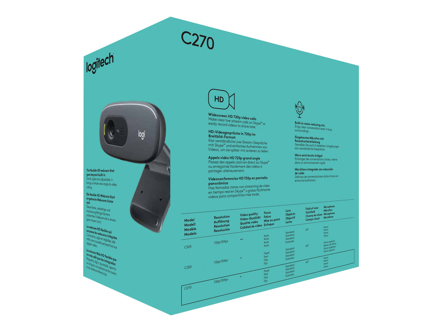 Logitech C270WEBCAM