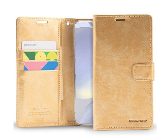 Bluemoon TPU Book Case - Samsung Galaxy A16 5G - GOLD