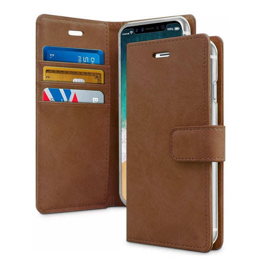 Bluemoon TPU Book Case - Samsung Galaxy S22 - Brown (Clearance)