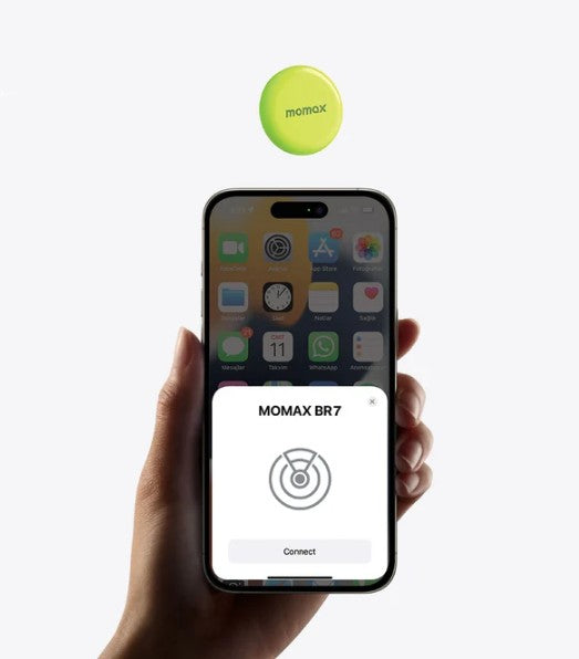 Momax PINPOP Find My Tracker (BR7) - Blue