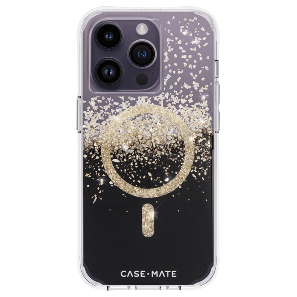 CASE MATE Hardshell Case with Magsafe iPhone 14 Pro (6.1') Karat Onyx