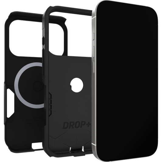 OtterBox Commuter Case w/ Camera Ctrl Suits - iPhone 17 Pro Max (Black)
