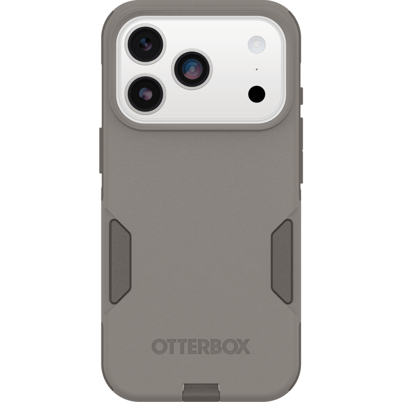 OtterBox Commuter Case w/ Camera Ctrl Suits  - iPhone 17 Pro Max (Grey Comfort Biege)