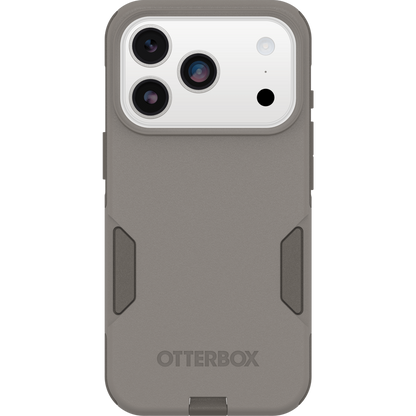 OtterBox Commuter Case w/ Camera Ctrl Suits  - iPhone 17 Pro Max (Grey Comfort Biege)